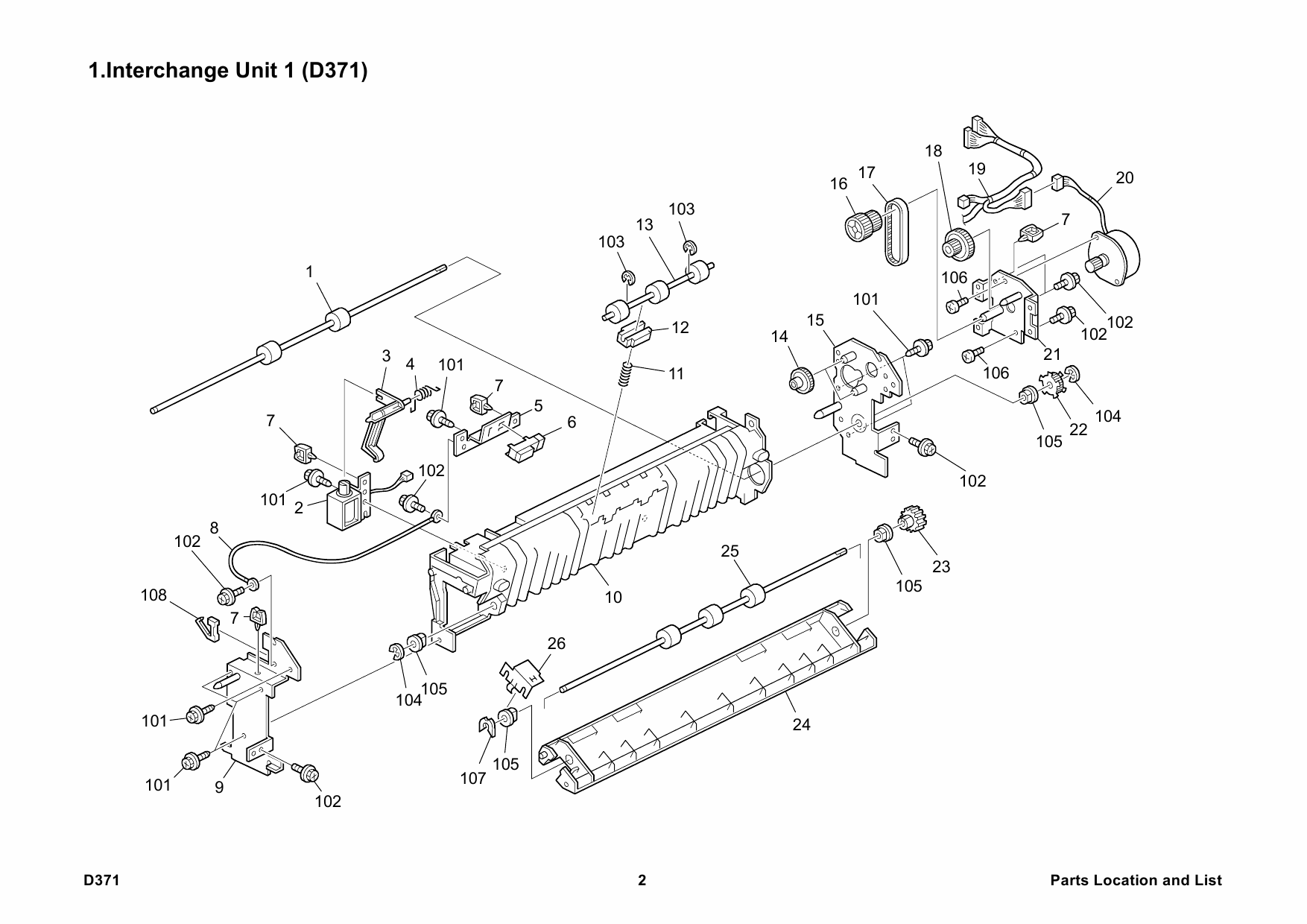 RICOH Options D371 INTERCHANGE-UNIT-TYPE-3350 Parts Catalog PDF download-2 RICOH Options D371 INTERCHANGE-UNIT-TYPE-3350 Parts Catalog PDF download-2